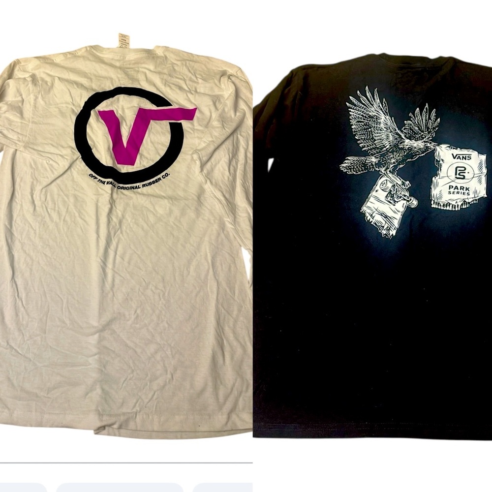 VANS long  sleeve tshirt bundle
